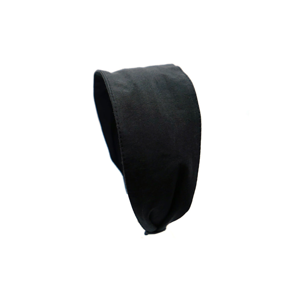 basic cotton hairband (black)