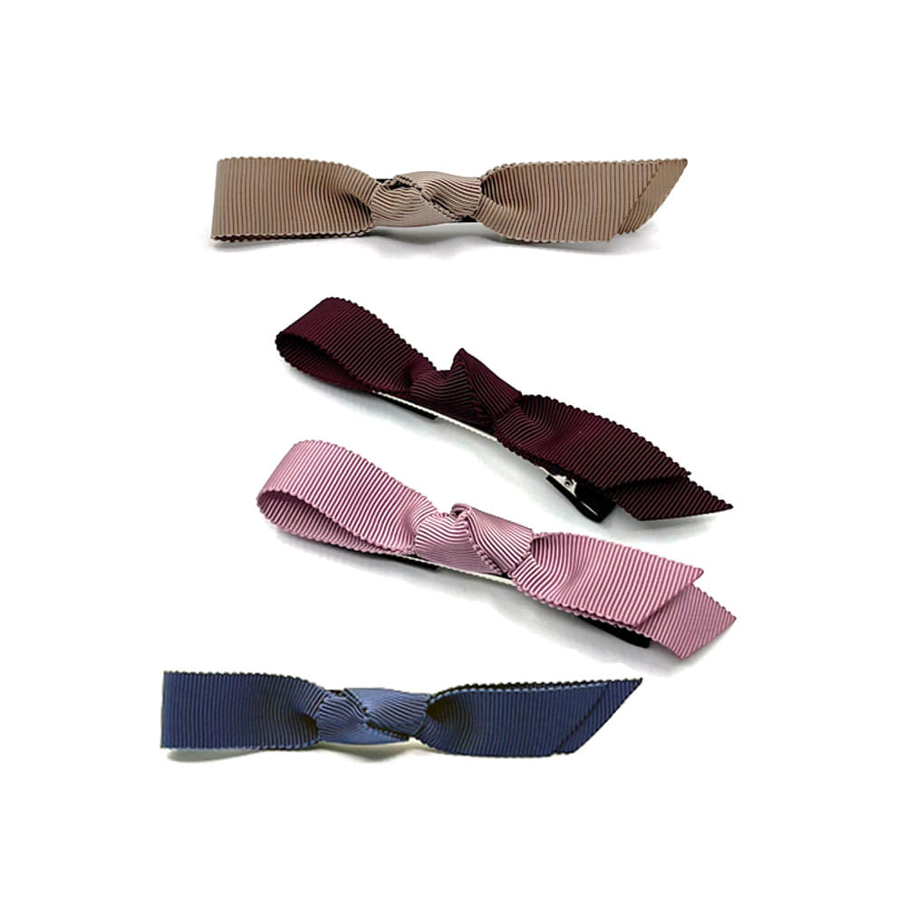 side ribbon hairpin (4colors)