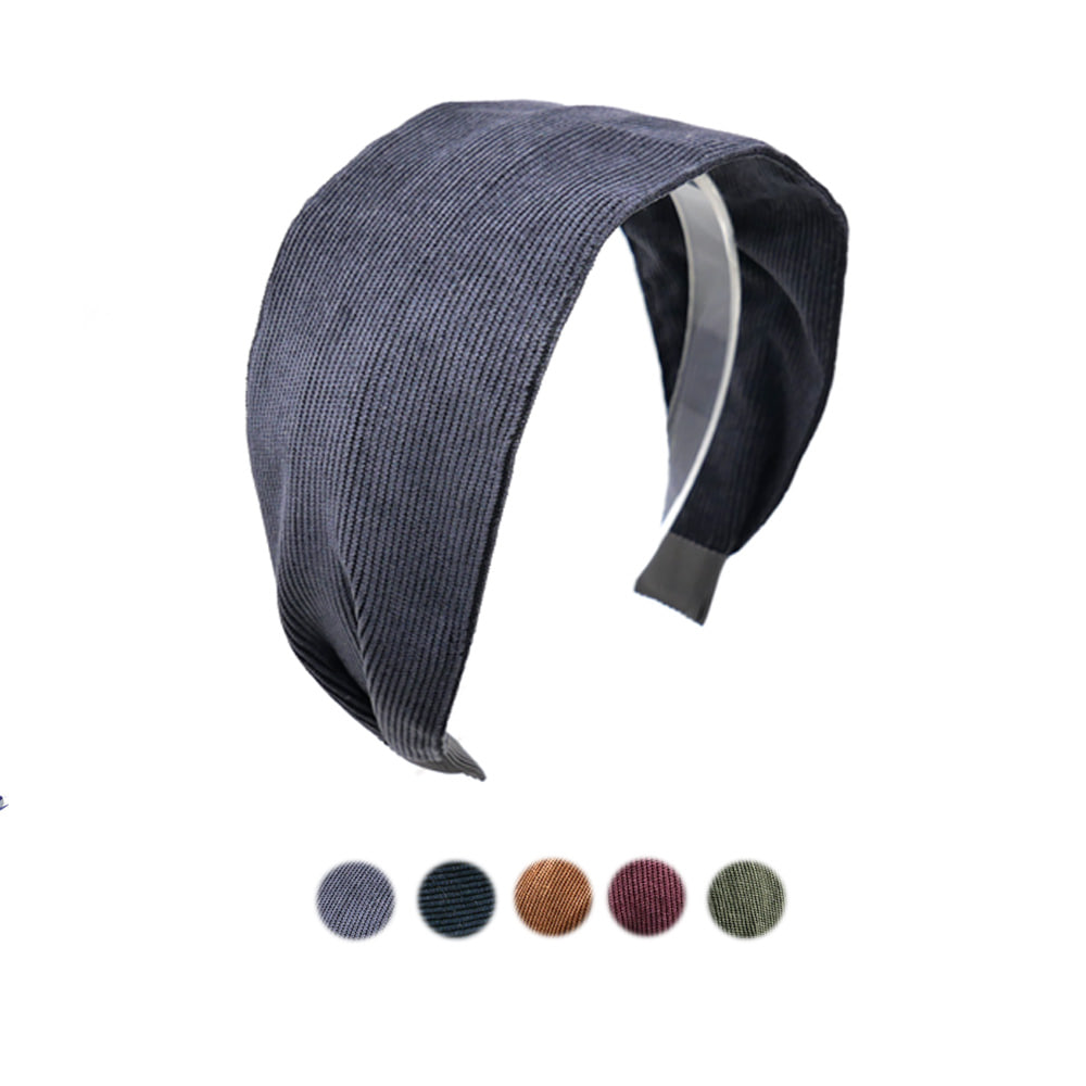 corduroy basic hairband (5colors)