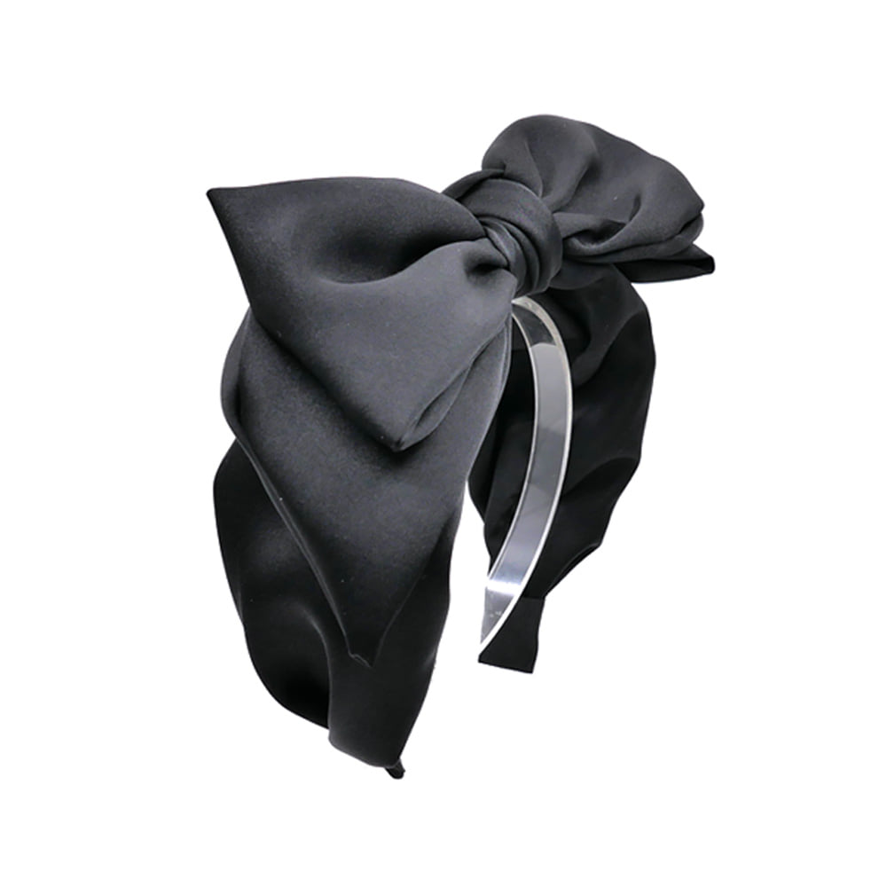 special ribbon hairband (black)