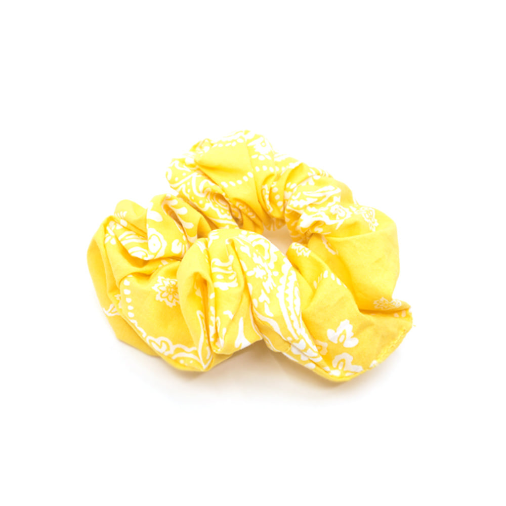 bandana hair chouchou (yellow)